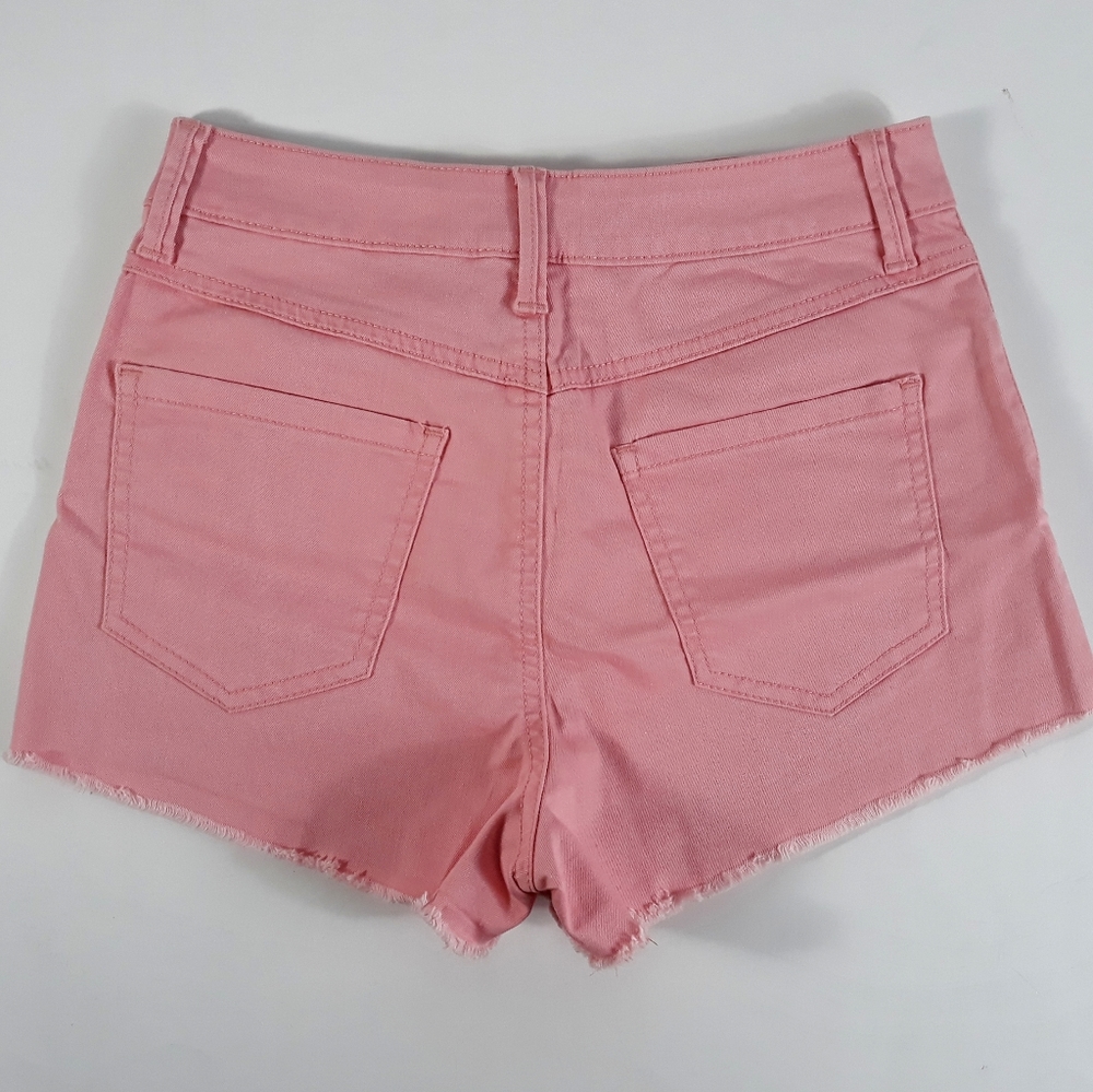 Rewash Casey Super High Rise Shorts Ultra Stretch pink Size 3 / Waist 26 in - Picture 4 of 6